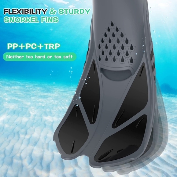 Swim Fins NEW adjustable fit S/M - Picture 4 of 11